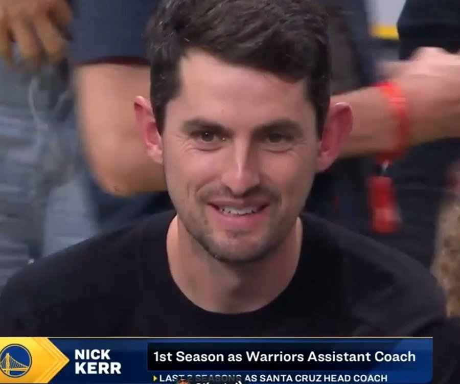 美媒晒照：科尔儿子新赛季升任勇士队助理教练一职